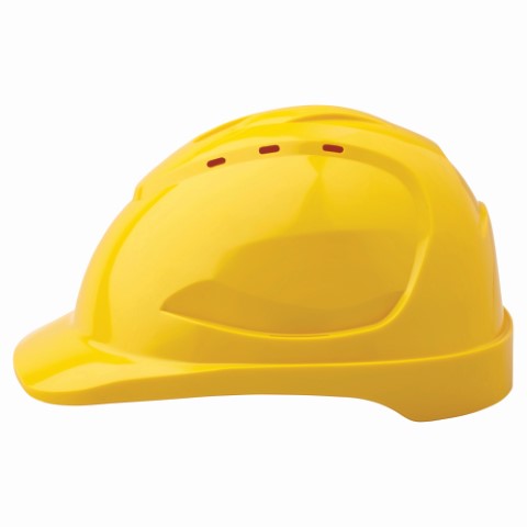 HARD HAT UNVENTED PINLOCK HARNESS - V9 YELLOW 